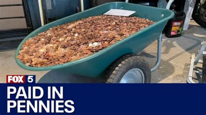 Can a debt be paid in pennies?