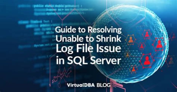 Can not Shrink SQL log file?
