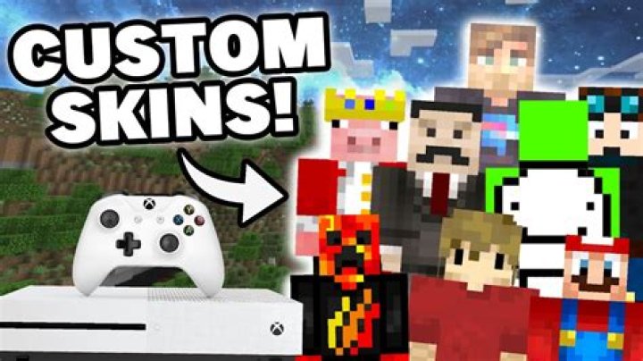 Can you get custom skins on Minecraft Xbox 360?