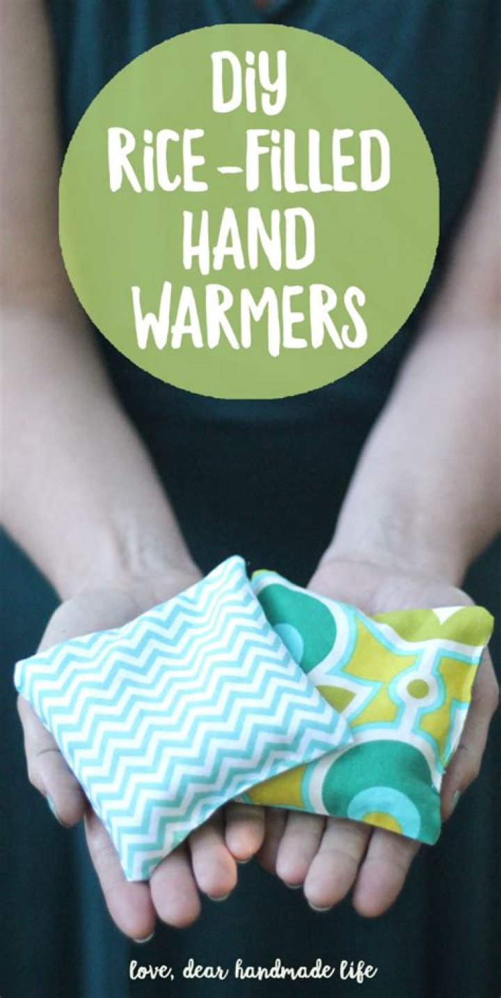 Can you make hand warmers with rice?