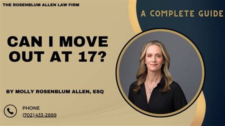 Can you move out at 17 in Texas without parental consent?