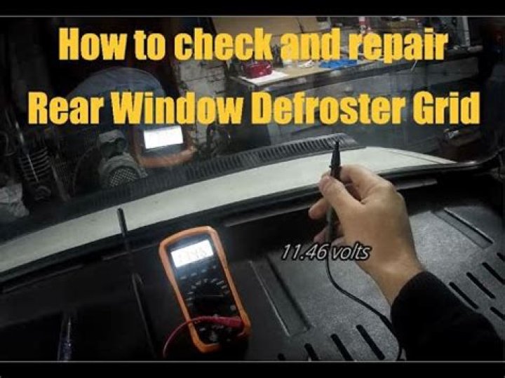 Can you repair defroster lines?