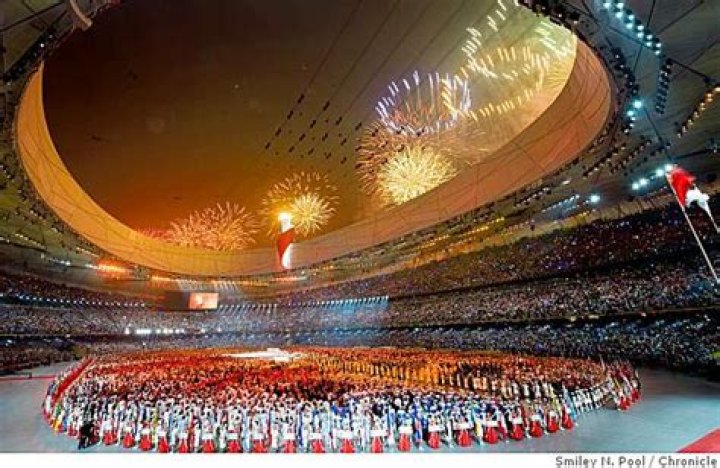 Did China host the 2008 Olympics?