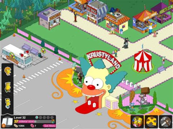 Did Simpsons Tapped Out Get rid of krustyland?