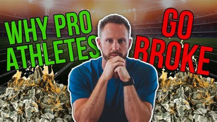 Do most pro athletes go broke?