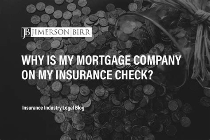 Does mortgage company have to sign insurance check?