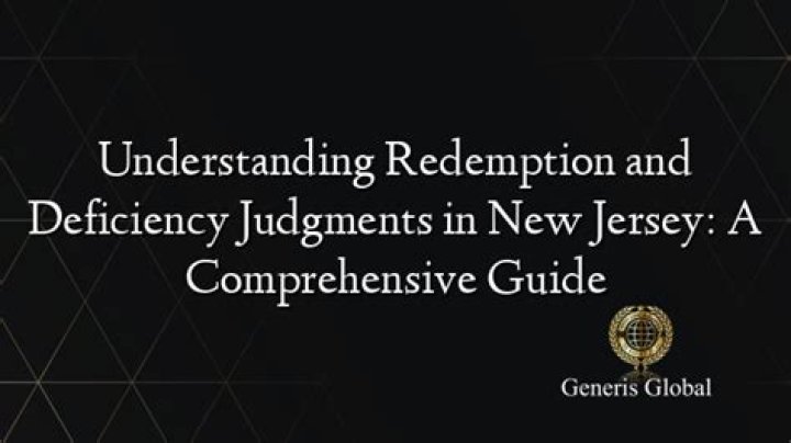 Does NJ allow deficiency judgments?