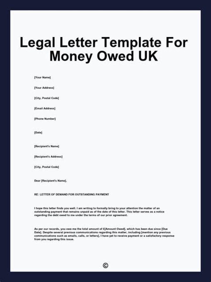 How can I legally get money from someone who owes me?