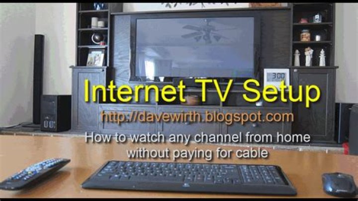 How can I watch TV on my computer without internet?