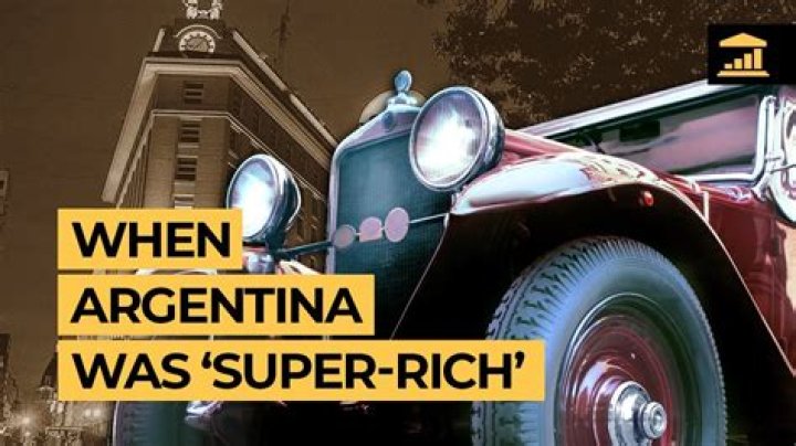 How did Argentina become rich?