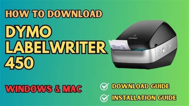 How do I download Dymo 450?