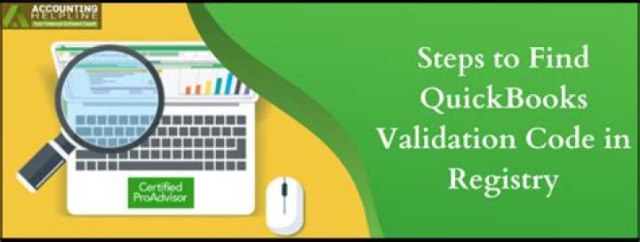 How do I find my QuickBooks 2013 validation code?
