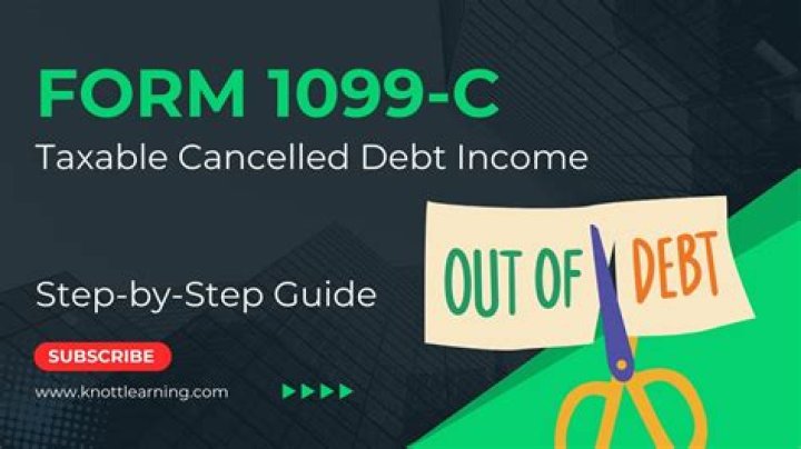 How do I get my 1099c form?