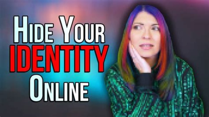 How do I hide my identity mask?