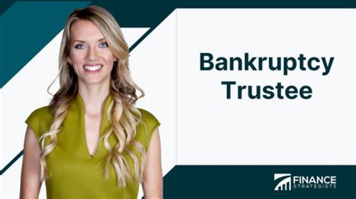 How do I know who my bankruptcy trustee is?