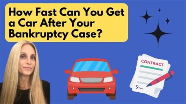 How do I surrender my car after bankruptcy?