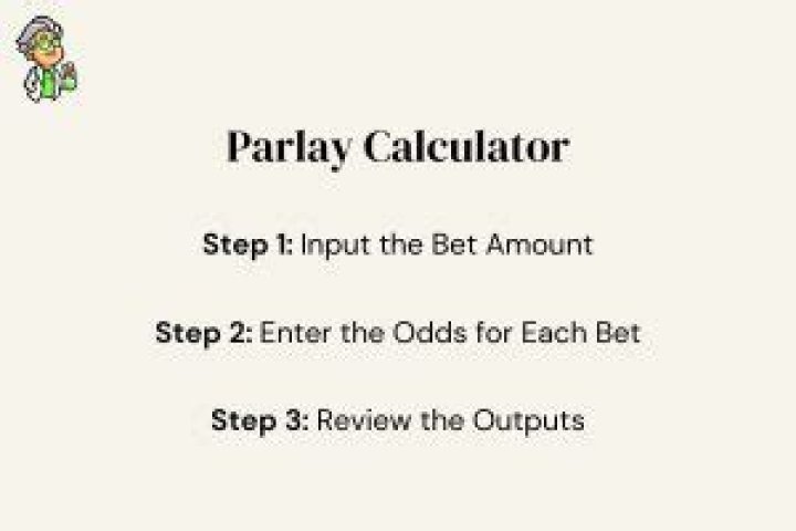 How do I use the parlay calculator?