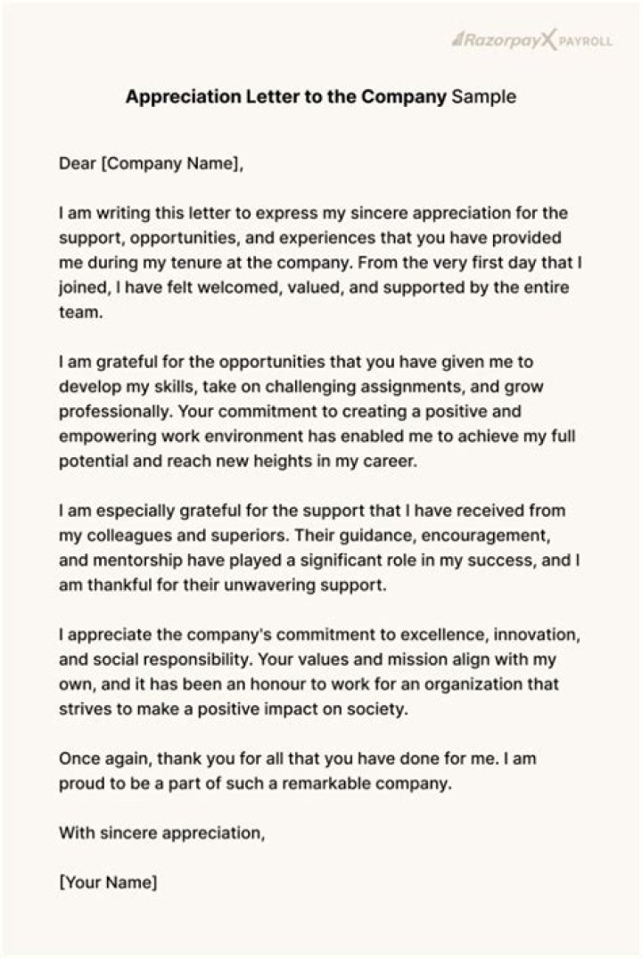 How do I write a letter of award?