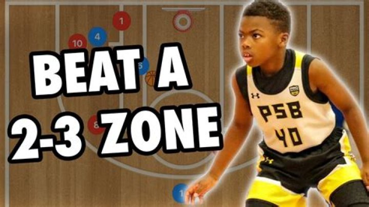 How do you beat a 2-3 zone in youth basketball?