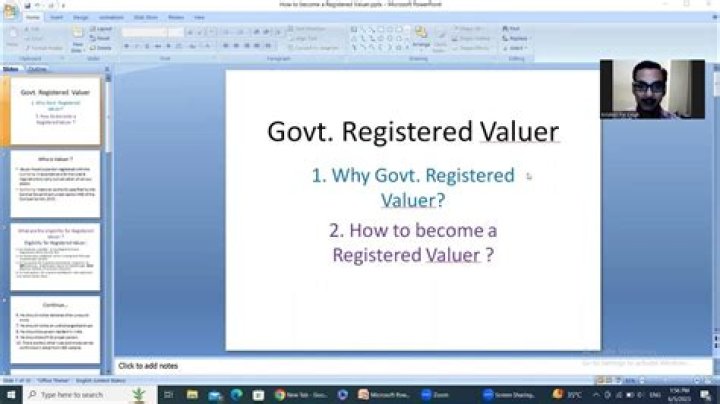 How do you become a valuer?