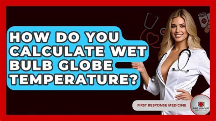 How do you calculate wet bulb?