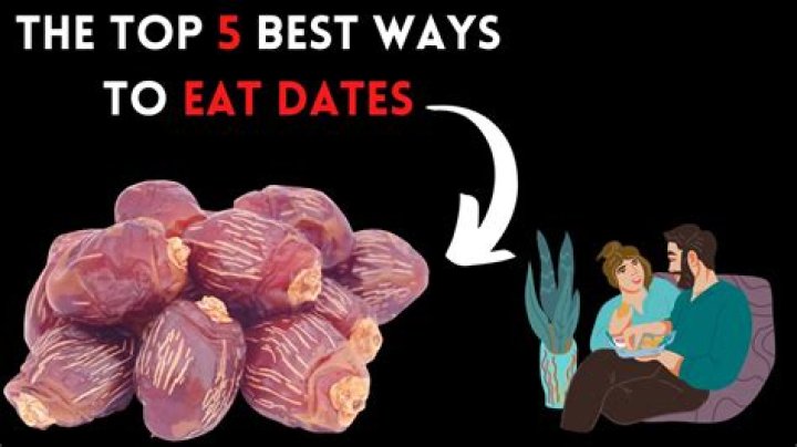 How do you eat dates as a snack?
