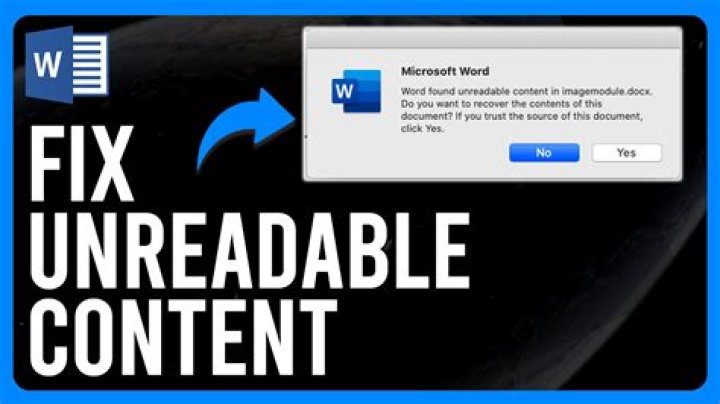 How do you fix an illegible text in Word?