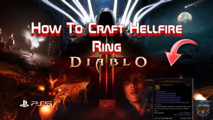 How do you get a Hellfire Ring in Diablo 3?