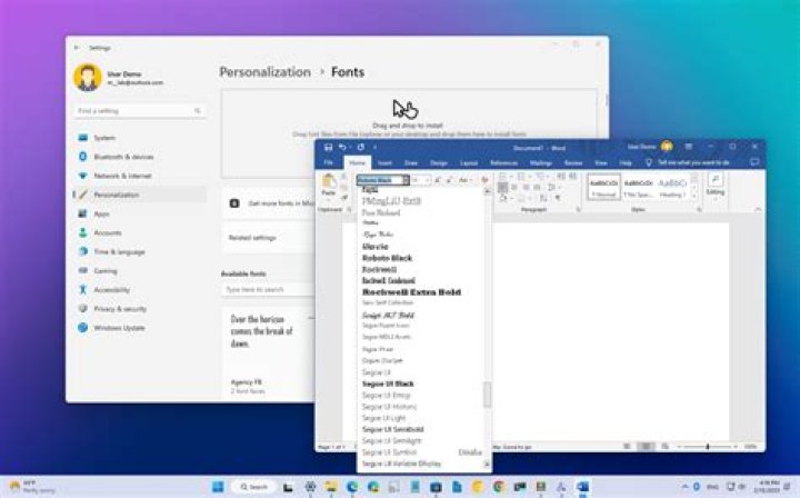 How do you install new fonts in Microsoft Excel?