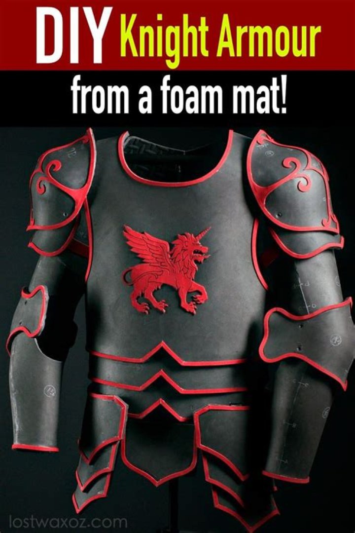 How do you secure foam armor?