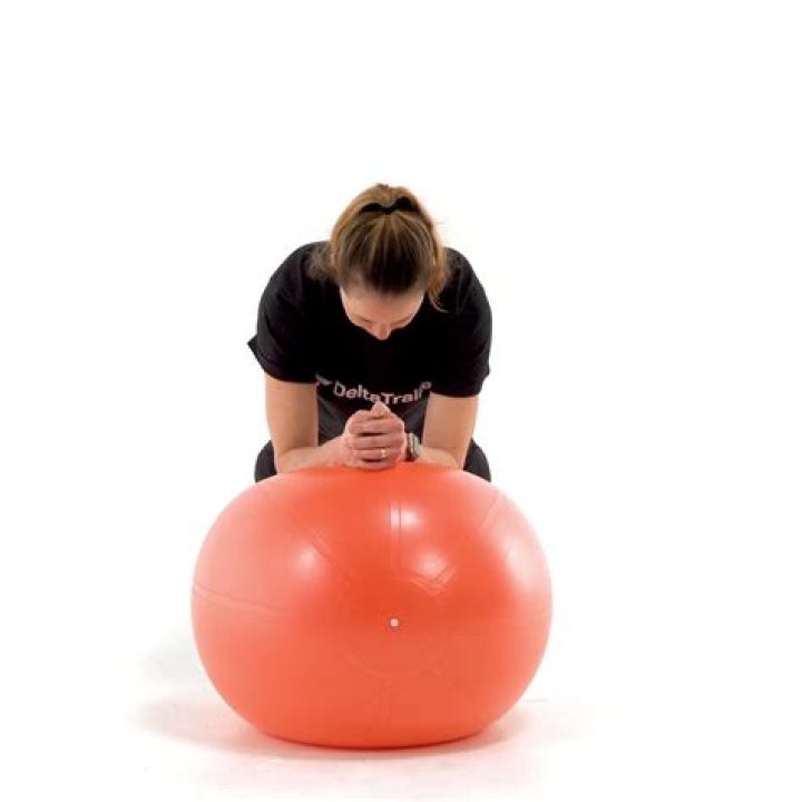 How do you stretch with a yoga ball?