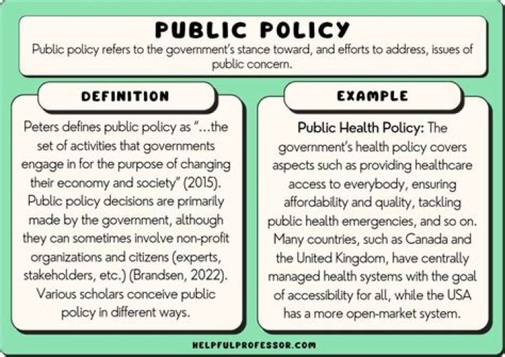 How does public policy affect the economy?