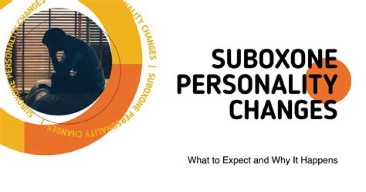 How does Suboxone affect personality?