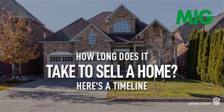 How long does it take for house sale to go through?