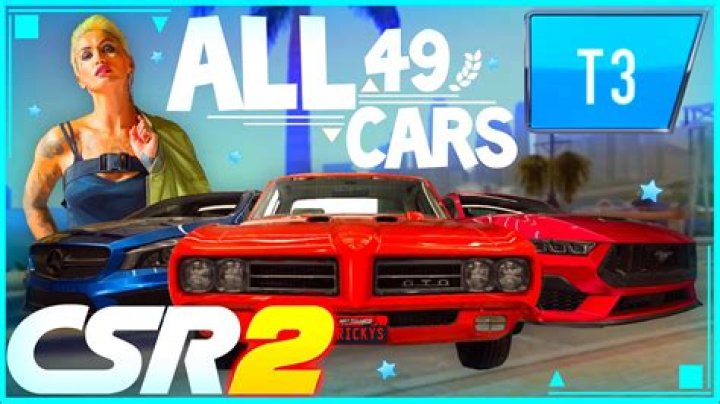 How much does it cost to Max a Tier 3 car csr2?