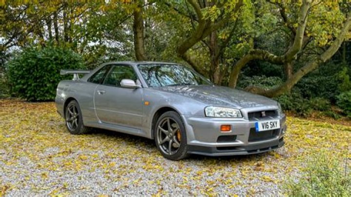 How much does Nissan Skyline R34 cost?