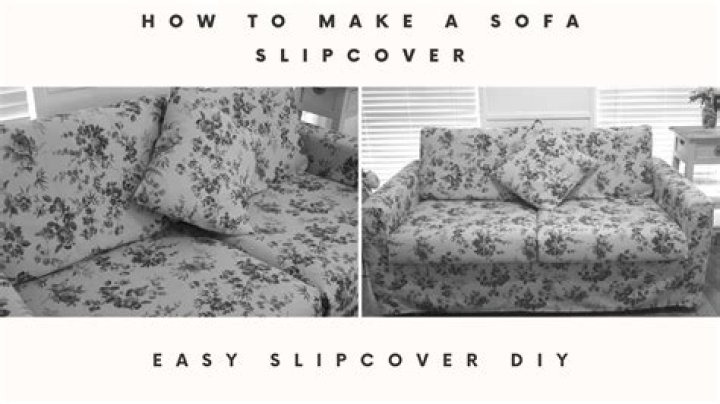 How to slipcover a sofa?
