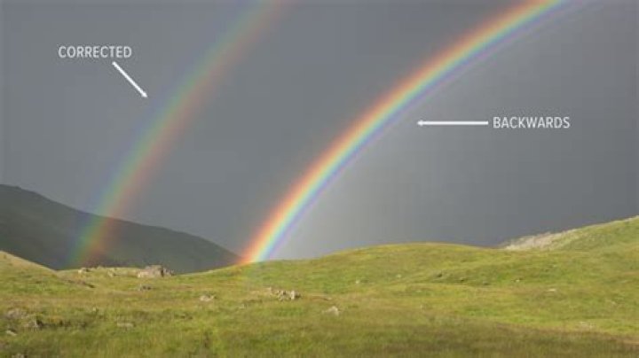 Is a twinned rainbow rare?