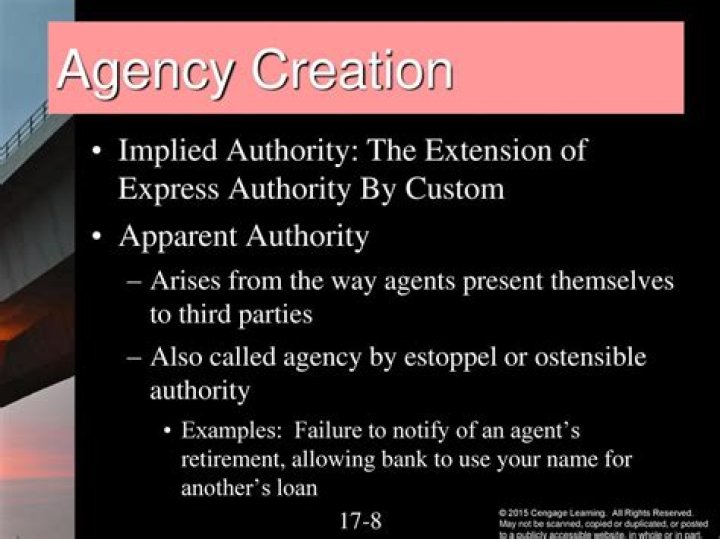 Is agency by estoppel apparent authority?