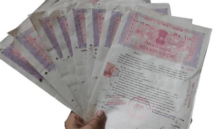 Is agreement on stamp paper valid?