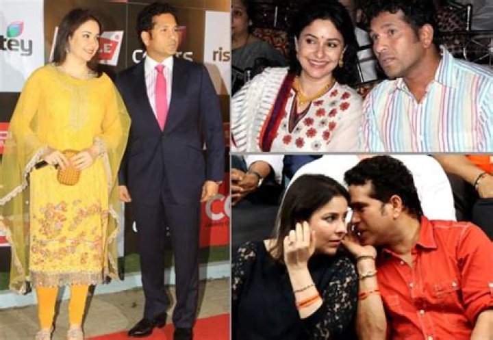 Is Anjali taller than Sachin Tendulkar?