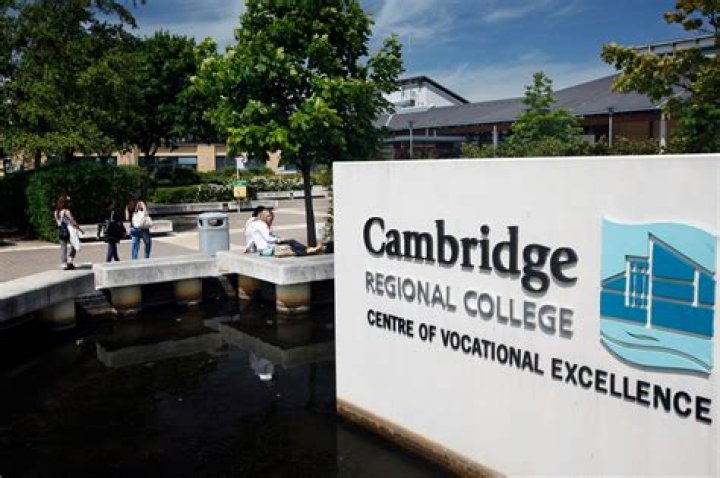Is Cambridge Regional College part of Cambridge University?
