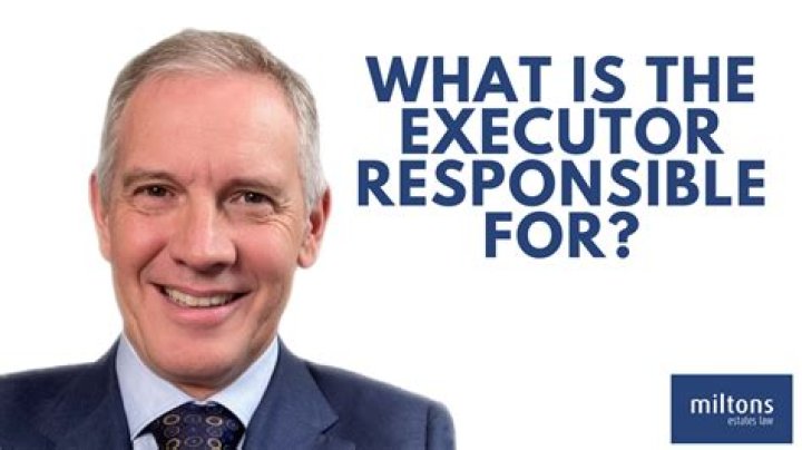 Is executor responsible for estate debt?