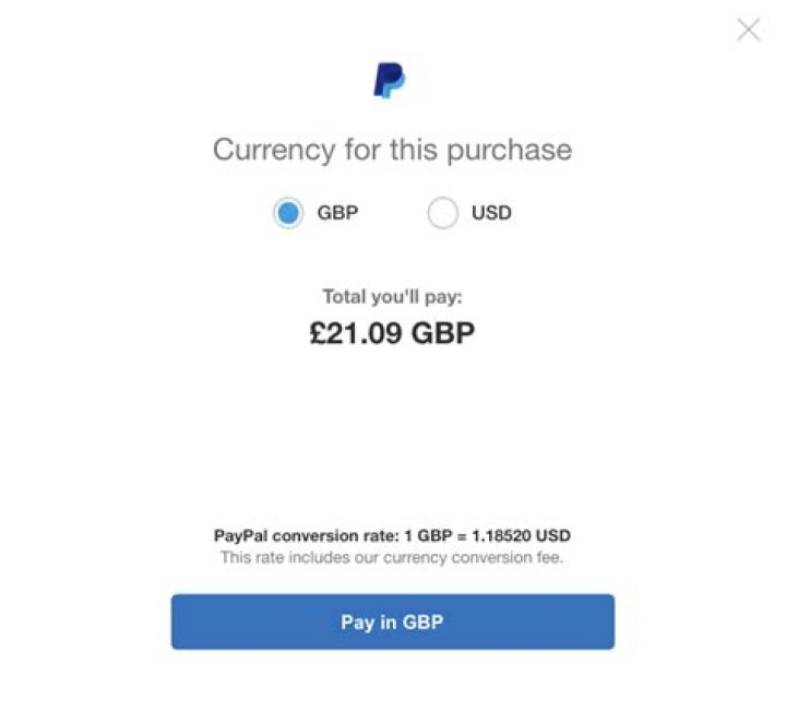 Is PayPal exchange rate better than MasterCard?