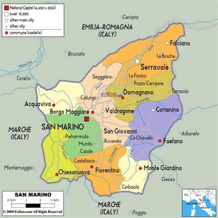 Is San Marino a free country?