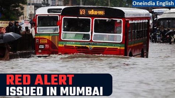 Is there red alert in Mumbai?