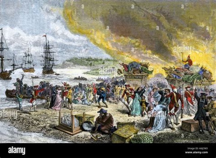 Were the Acadians French or British?