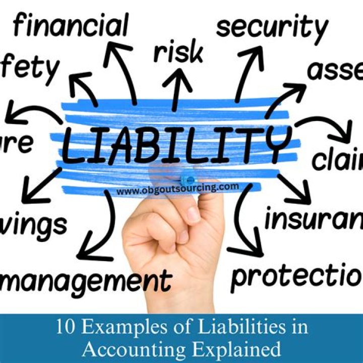 What are 5 examples of liabilities?