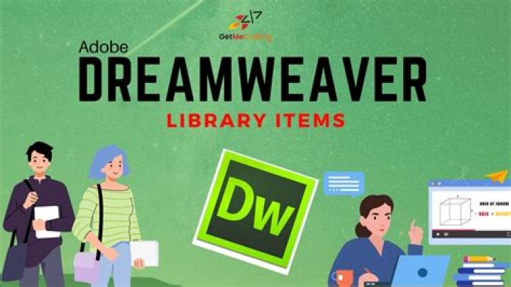 What are library items in Dreamweaver?