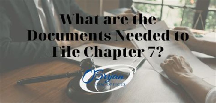 What are requirements to file Chapter 7?